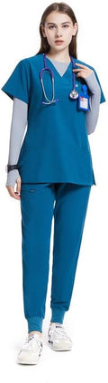 Uniforms World Scrubs for Women Set - Stretch Scrub Top & Pants Our