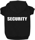 Security Dog Hoodies Dog Clothes Winter Sweatshirt for Small to Large