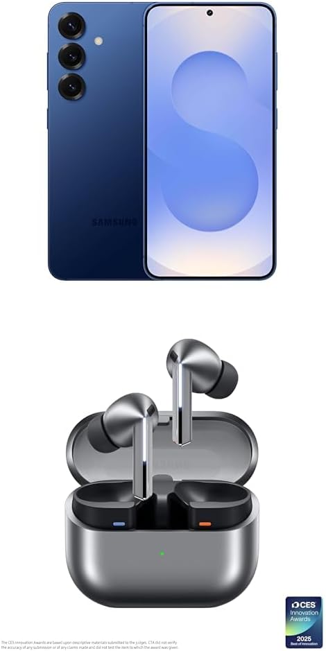 Samsung Galaxy S25 Unlocked Smartphone with Galaxy Buds 3 Pro