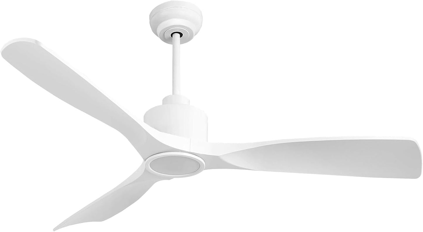 52 Inch Smart Ceiling Fan with Quiet DC Motor and Lights