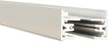 120V 4 Foot L Track with Mounting Hardware - White
