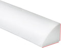 Duzzy 158 in Flexible Quarter Round Molding - Peel and Stick Silicone