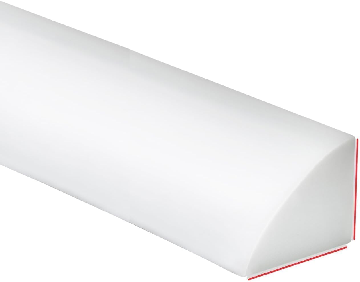 Duzzy 158 Inch Flexible Quarter Round Molding for Home Edges