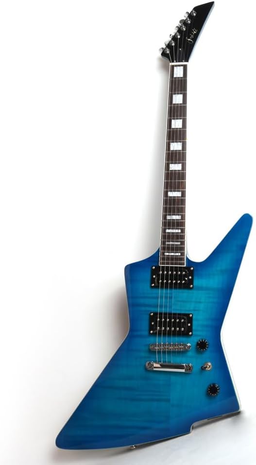 Premium Mahogany Electric Guitar in Stunning Blue