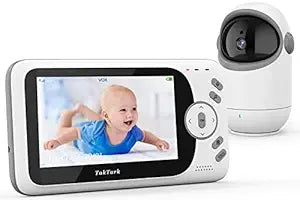 TakTark BM801 Baby Monitor with Camera and Audio for Parents