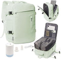 Travel Backpack for Women Men - Compression Carry-On for Travel