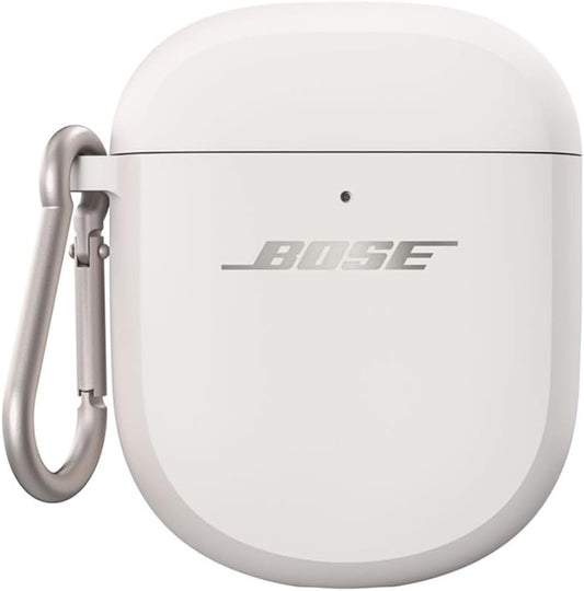 Bose White Smoke Earbud Case: Wireless Charging