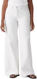 Levi's Womens 318 Shaping Wide-Leg Jeans (Mid Rise) - Flattering Fit