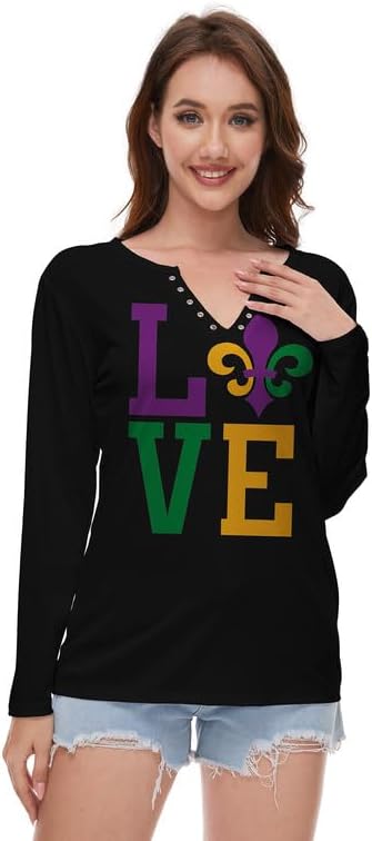 Sexy V-Neck St. Patrick's Day Sweatshirt