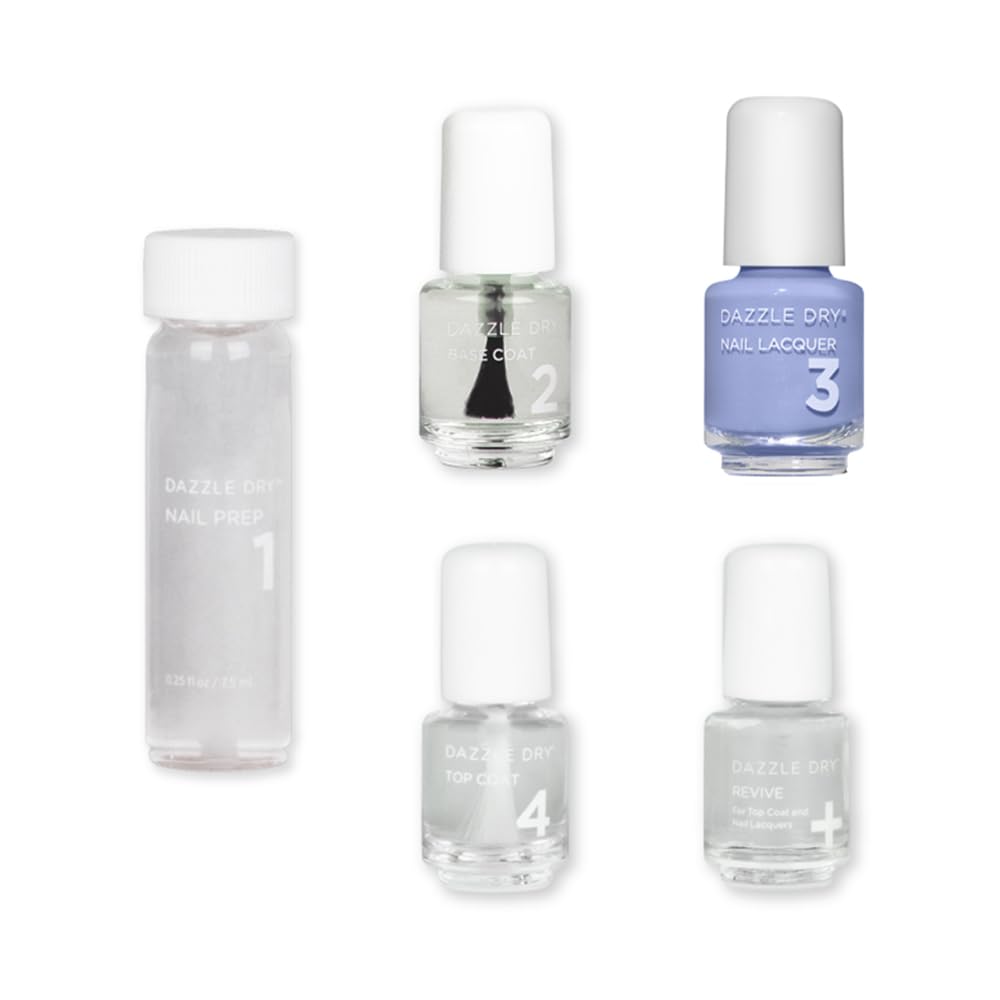 Dazzle Dry Mini Kit 4 Step System for Perfect Manicures