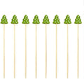 100PCS Xmas Tree Cocktail Picks ~ Festive Appetizer Sticks