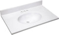Design House Cultured Marble Vanity Top Sink for Bathrooms
