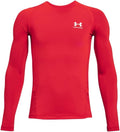 Boys HeatGear Armour Long-Sleeve T-Shirt - Lightweight Comfort