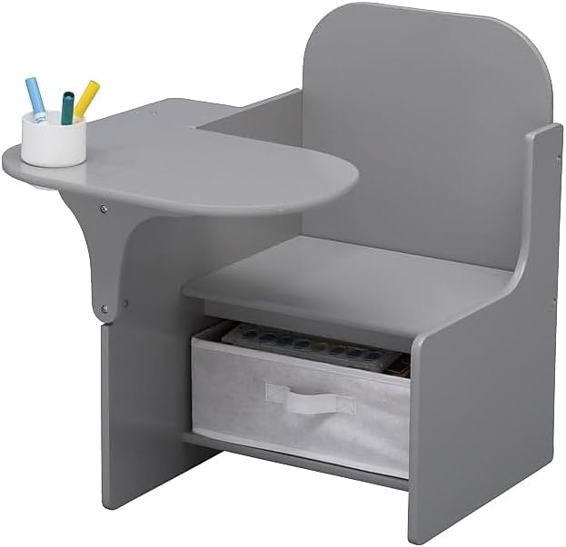 Delta Children MySize Chair Desk with Storage Bin for Kids