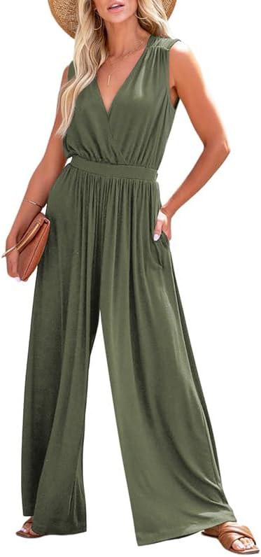 Dokotoo Elegant Sleeveless Jumpsuit for Women - Perfect Summer Outfit