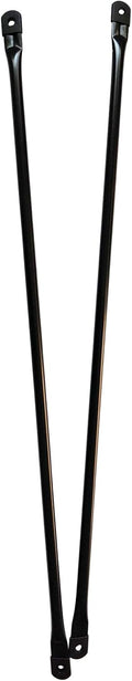 39.4in Garden Swing Replacement Bars - Black Metal Round Rods