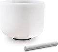 8 in Crystal Singing Bowl B Note (40 cents) Crown Chakra - Pure Tone