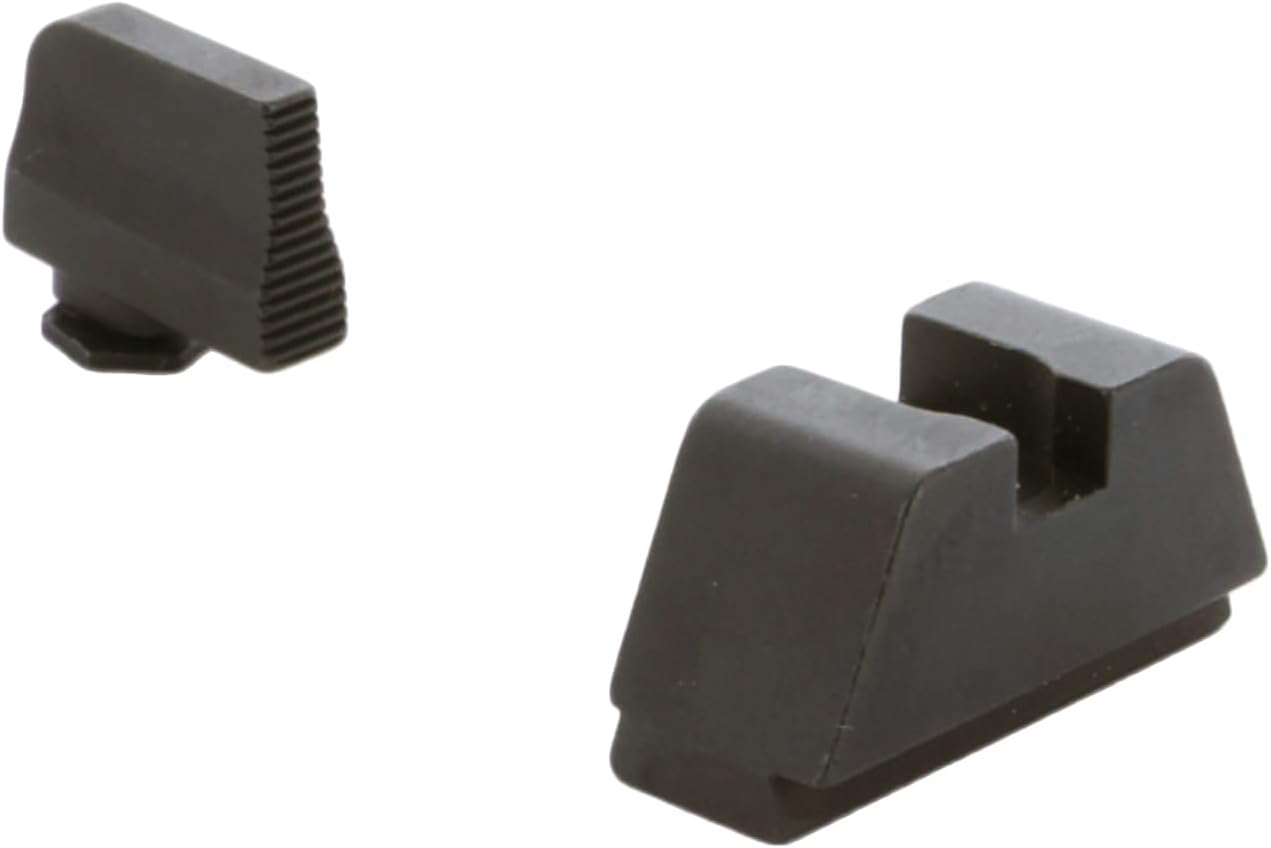 Optic Compatible Sight Set for Glock - XL Tall Black Serrated