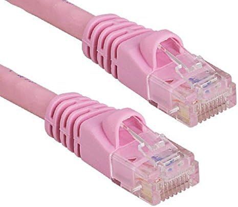 RiteAV Cat6 Network Ethernet Cable - Pink 150ft Certified Fluke Tested