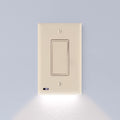 SwitchLight 3 Pack LED Night Light Switch Plate - Easy Snap-On