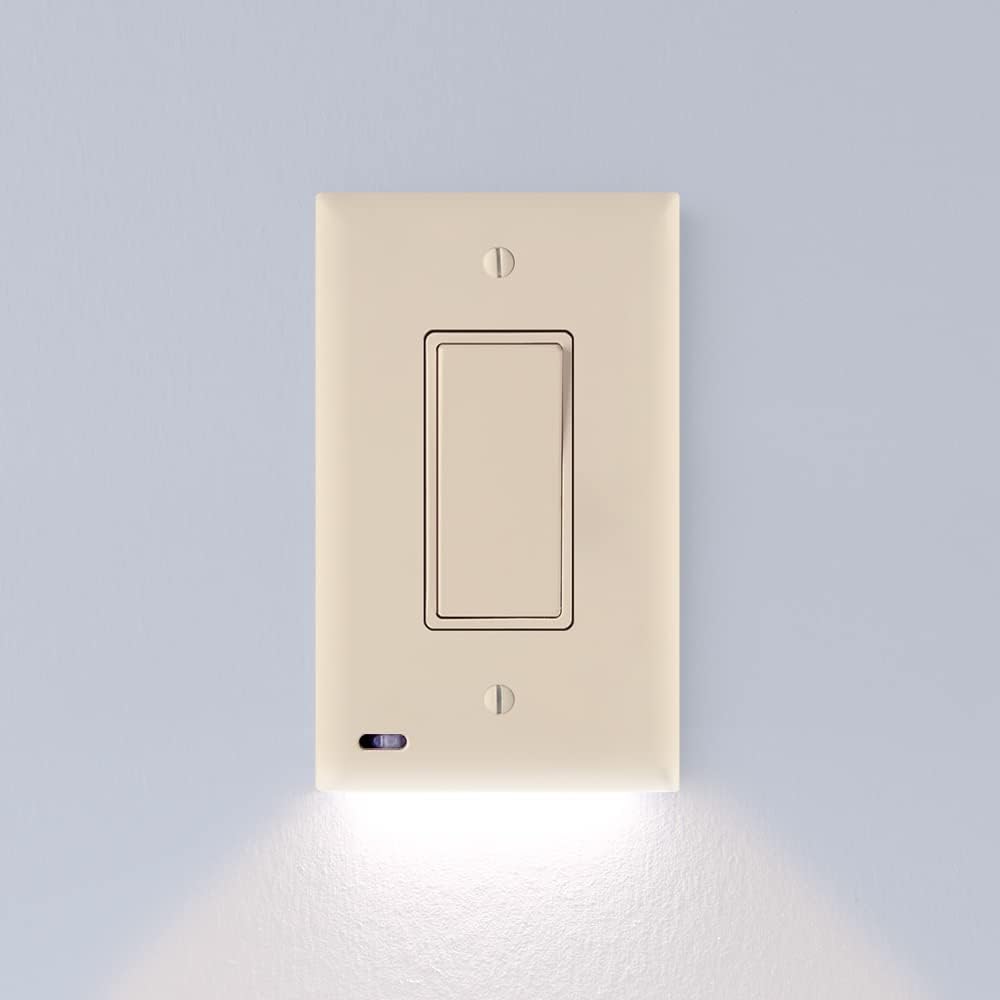 SnapPower SwitchLight 3 Pack - LED Night Light for Switches