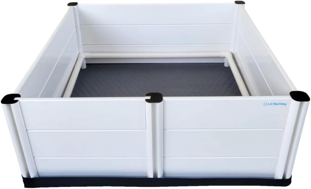 Premium 48in Modular Whelping Box for Dogs & Puppies Safety