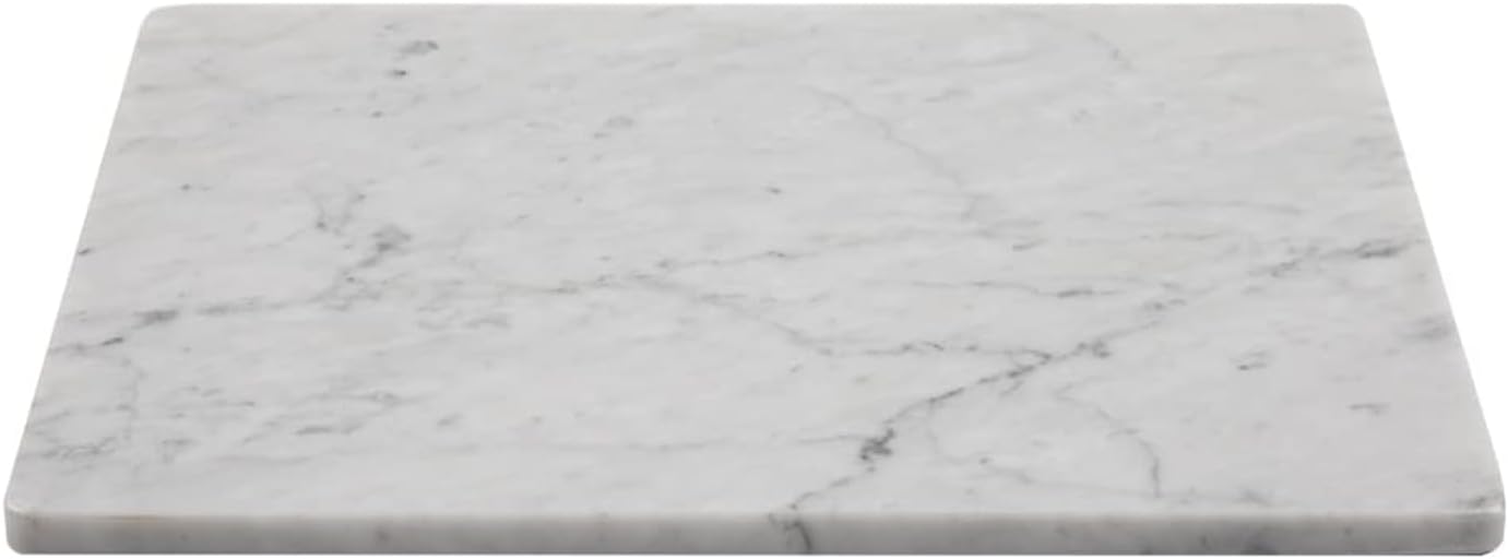 Marble Pastry and Cutting Board 12x16 Inch for Baking Needs