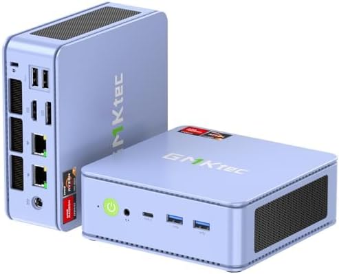 Powerful AMD Ryzen 7 Mini PC - 16GB RAM, 512GB SSD, Triple Display