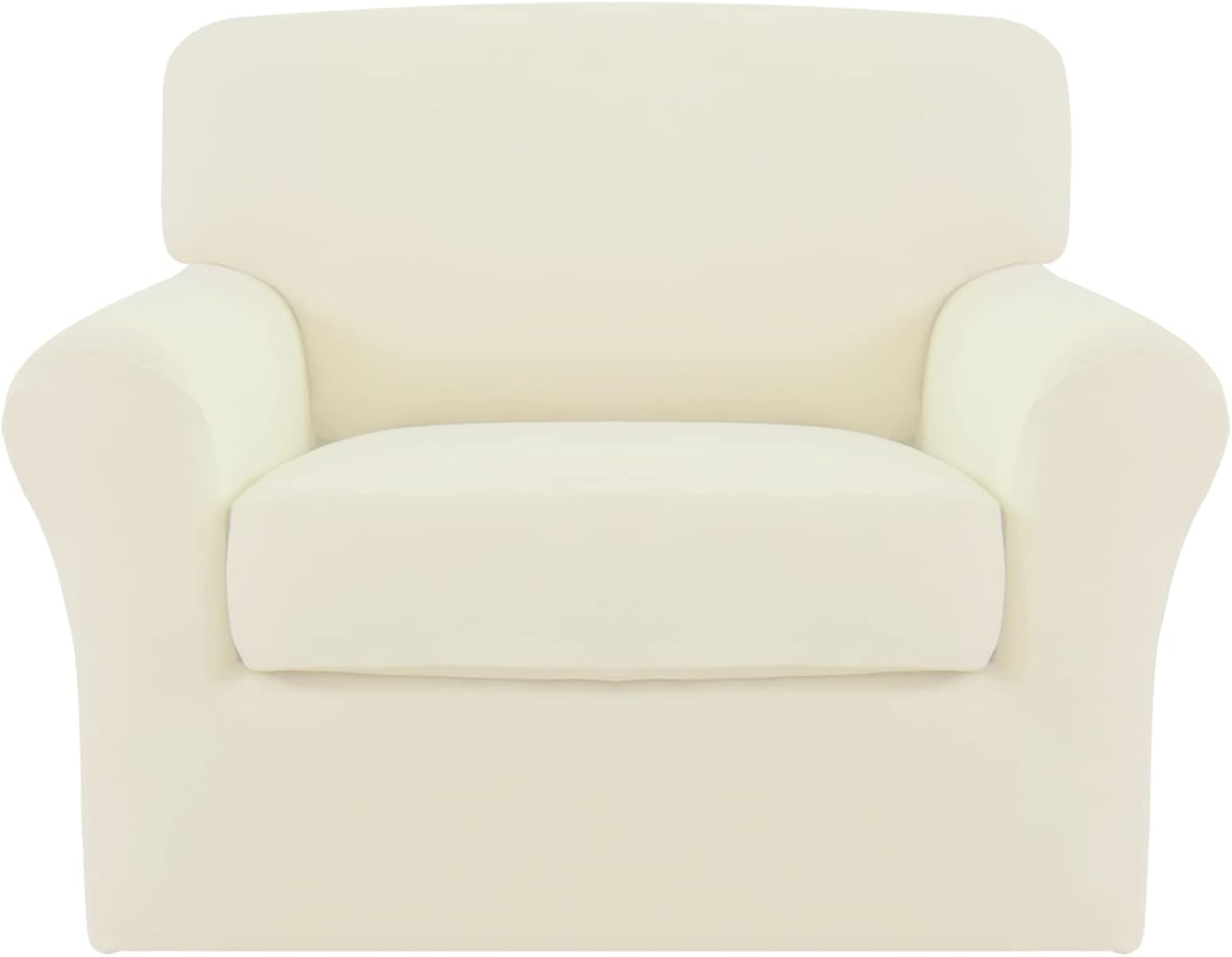 Easy-Going Fleece Stretch Chair Sofa Slipcover for Pets and Kids