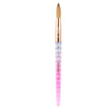 Kiara Sky Acrylic Brush #16 Pink - 100% Pure Kolinsky for Acrylic