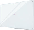 Glass Whiteboard 6ft x 4ft Frameless Magnetic Dry Erase Board - Clean