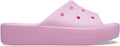 Crocs Women's Classic Marbled Tie-dye Platform Clogs - Elevated