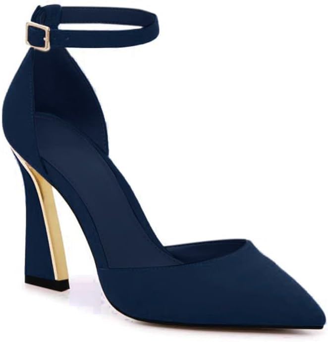 Juliet Holy Womens Pumps Point Closed Toe Heels for Chic Style
