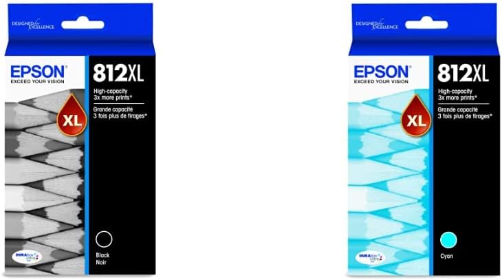 EPSON T812 DURABrite Ultra Ink Cartridges for Quality Printing