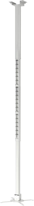 Projector Mount Adjustable Height 55 in to 79 in - Full Motion Ceiling