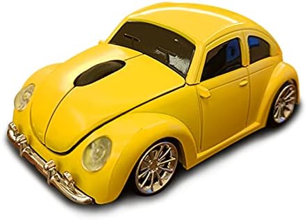 Yellow Sports Car Wireless Gaming Mouse by TDRTECH