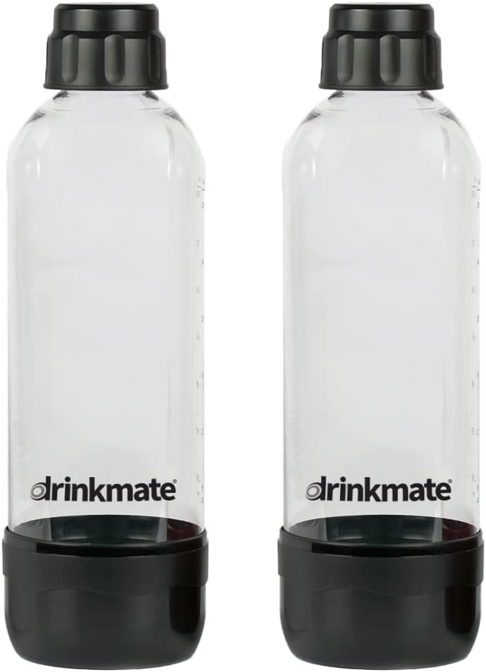 Effortlessly Fizzy: DrinkMate Carbonation Bottles Duo