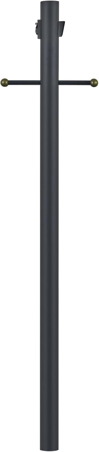 Design House Outdoor Lamp Post with Built-In Dusk to Dawn Sensor