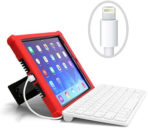 Hitek iPad Wired Keyboard for K-12 Schools and Testing Needs
