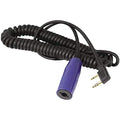 Rugged Adaptor Coil Cord Cable for Kenwood & Baofeng - Helmet Coil
