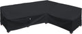 Heavy Duty Outdoor Sectional Sofa Cover 115x83 - Waterproof Protection
