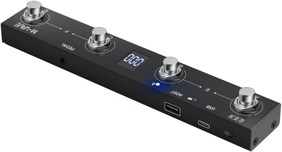 M-vave Chocolate Plus Wireless Midi Controller for Musicians