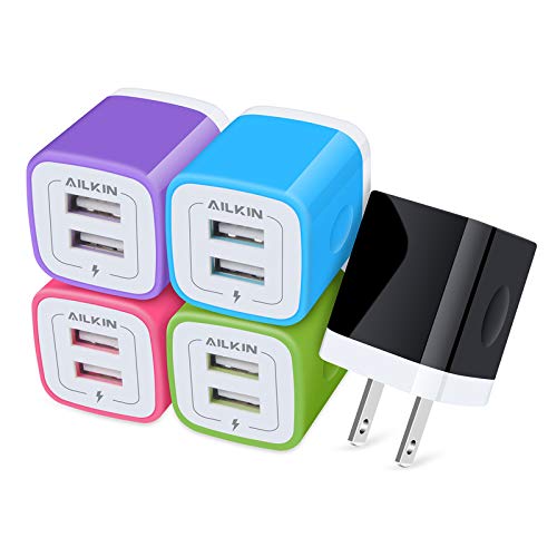 Fast Charging Dual-Port Wall Charger by AILKIN