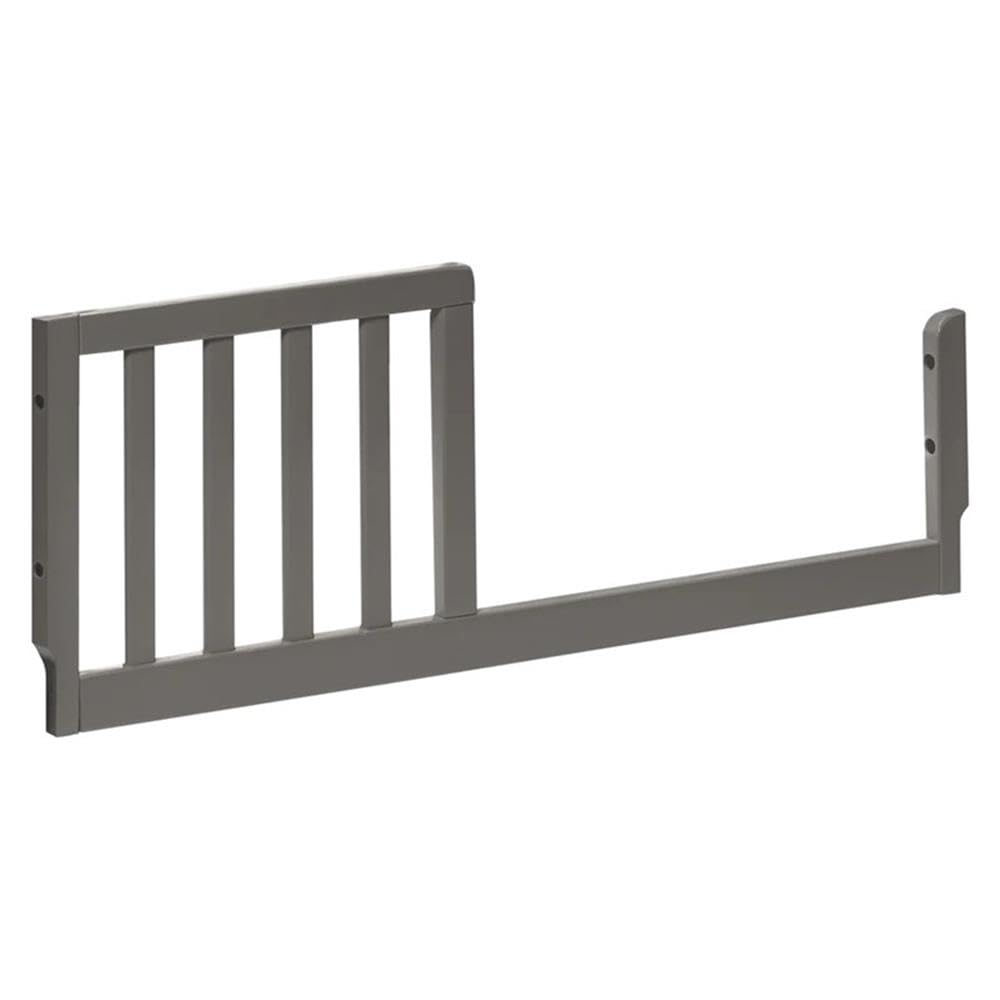 DaVinci Mini Toddler Bed Conversion Kit in Slate for Safe Sleep