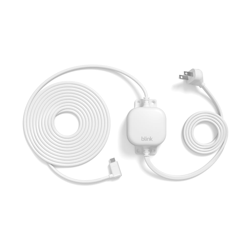 Blink 13ft Weather Resistant Power Adapter - White
