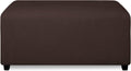 PureFit Super Stretch Ottoman Cover Rectangle - Large Chocolate