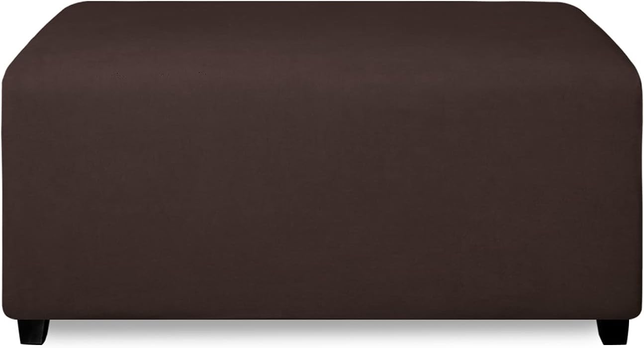 PureFit Super Stretch Ottoman Cover for Living Room Furniture