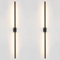Long Tube Linear LED Wall Sconce Set of 2 48in - Narrow Base