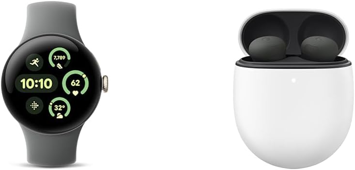 Google Pixel Watch 3 and Pixel Buds Pro 2 Bundle for Fitness