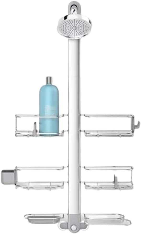 Adjustable and Extendable Shower Caddy XL for Modern Bathrooms